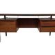 Bureau vintage en teck de Tijsseling pour Propos Hulmefa 1960