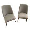 Pair of low chairs