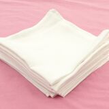 Lot de 11 serviettes de table en coton.