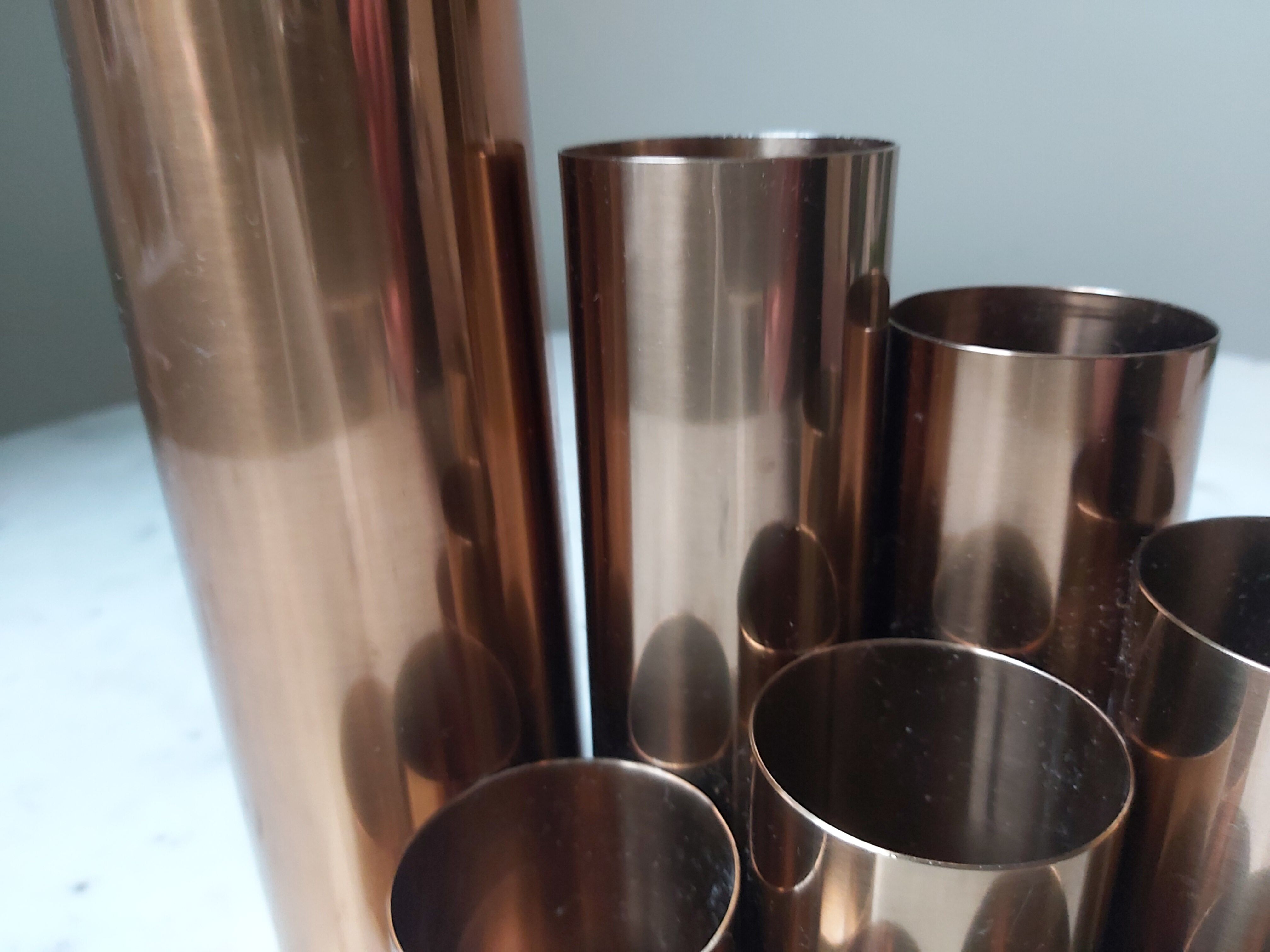 Large pencil pot Ferm living copper