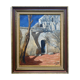 Painting "Orientalist Landscape" by Ch. L. Smets, frame