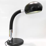 Table lamp or desk gamma lux italy black and chrome