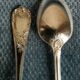Six small Christofle model Marly spoons in silver metal