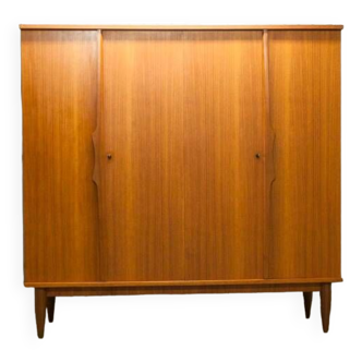 Armoire scandinave vintage en teck des années 60