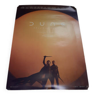 Affiche de cinéma Dune: Deuxième Partie 40x60 cm