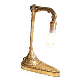 Art Deco style lamp in gilded bronze