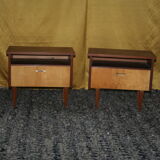 Pair of nightstands vintage