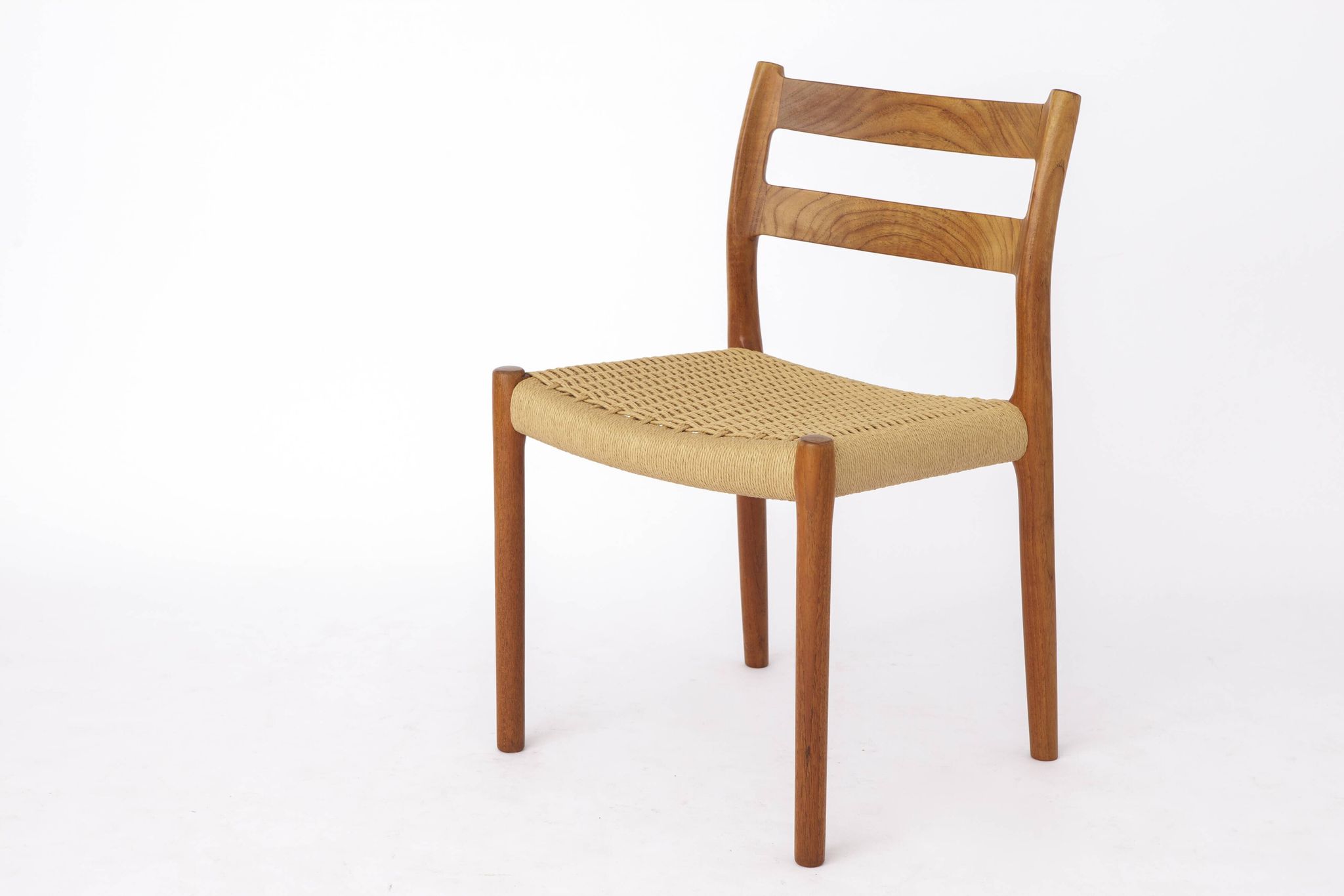 Niels Otto Møller Model 84 Chair | 1 of 8 Available | Danish Teak, 1970s