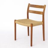 Niels Otto Møller Model 84 Chair | 1 of 8 Available | Danish Teak, 1970s