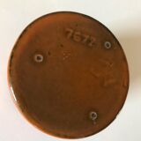 Orange ceramic pot Years 70