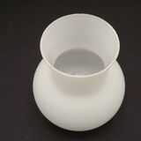 Opaque white glass lampshade