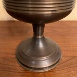 Lampe à huile en laiton et verre