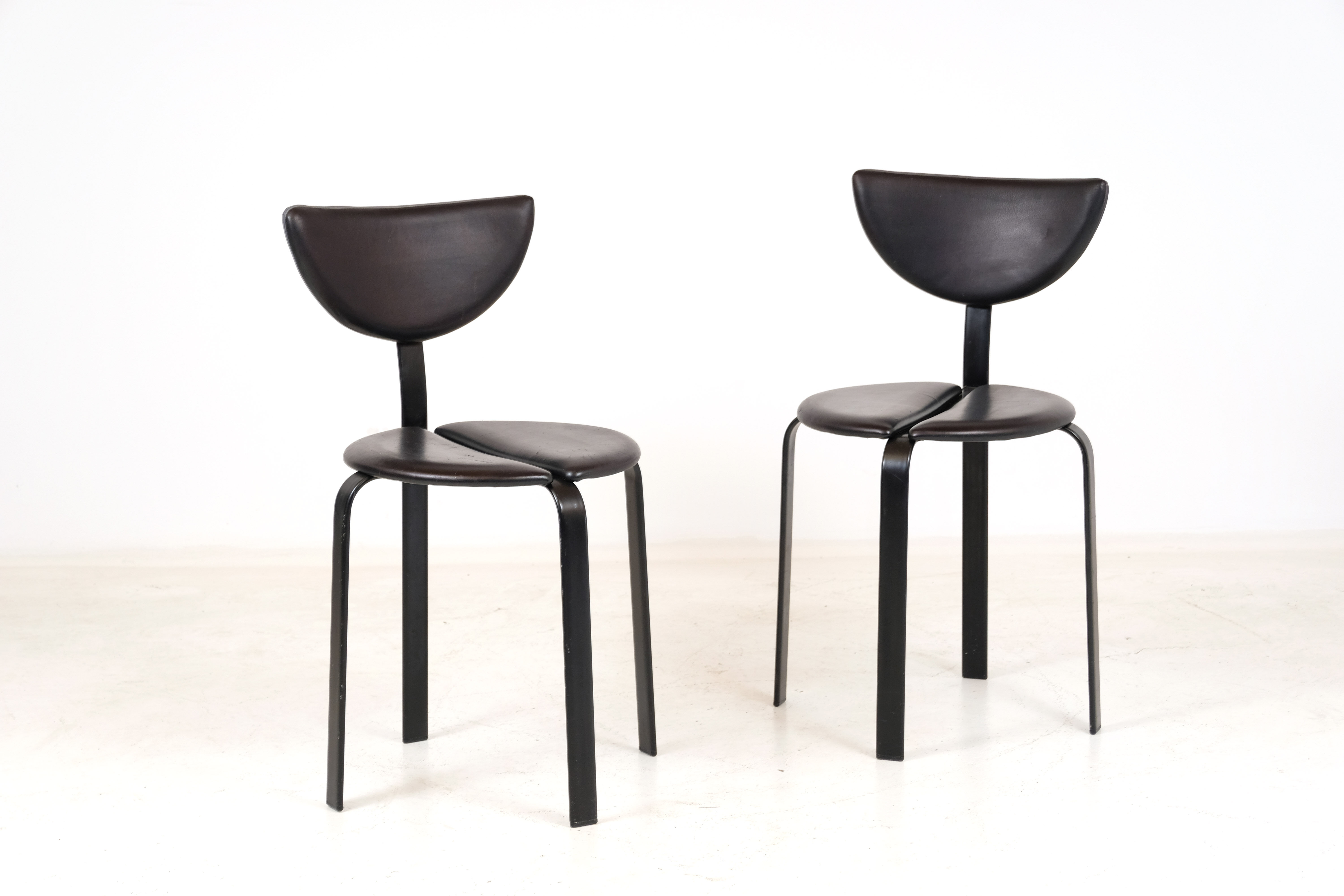 Pair of chairs Bent Krogh 1980's