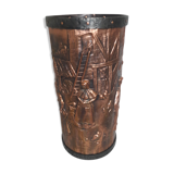 Copper umbrella holder