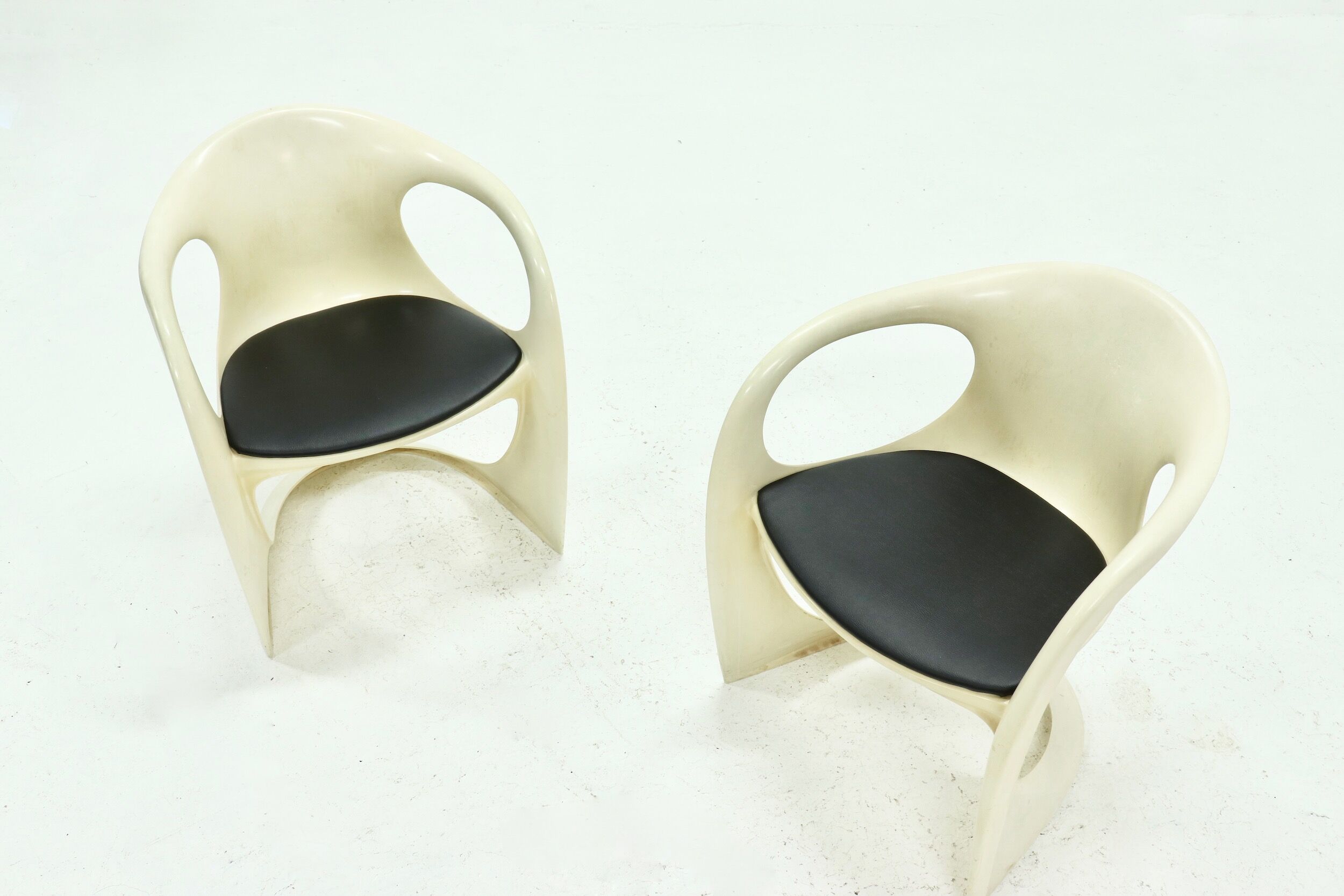 Set of 2 Casalino Chairs by Alexander Begge for Casala, 1974