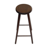 Vintage barstool, wood, 60s
