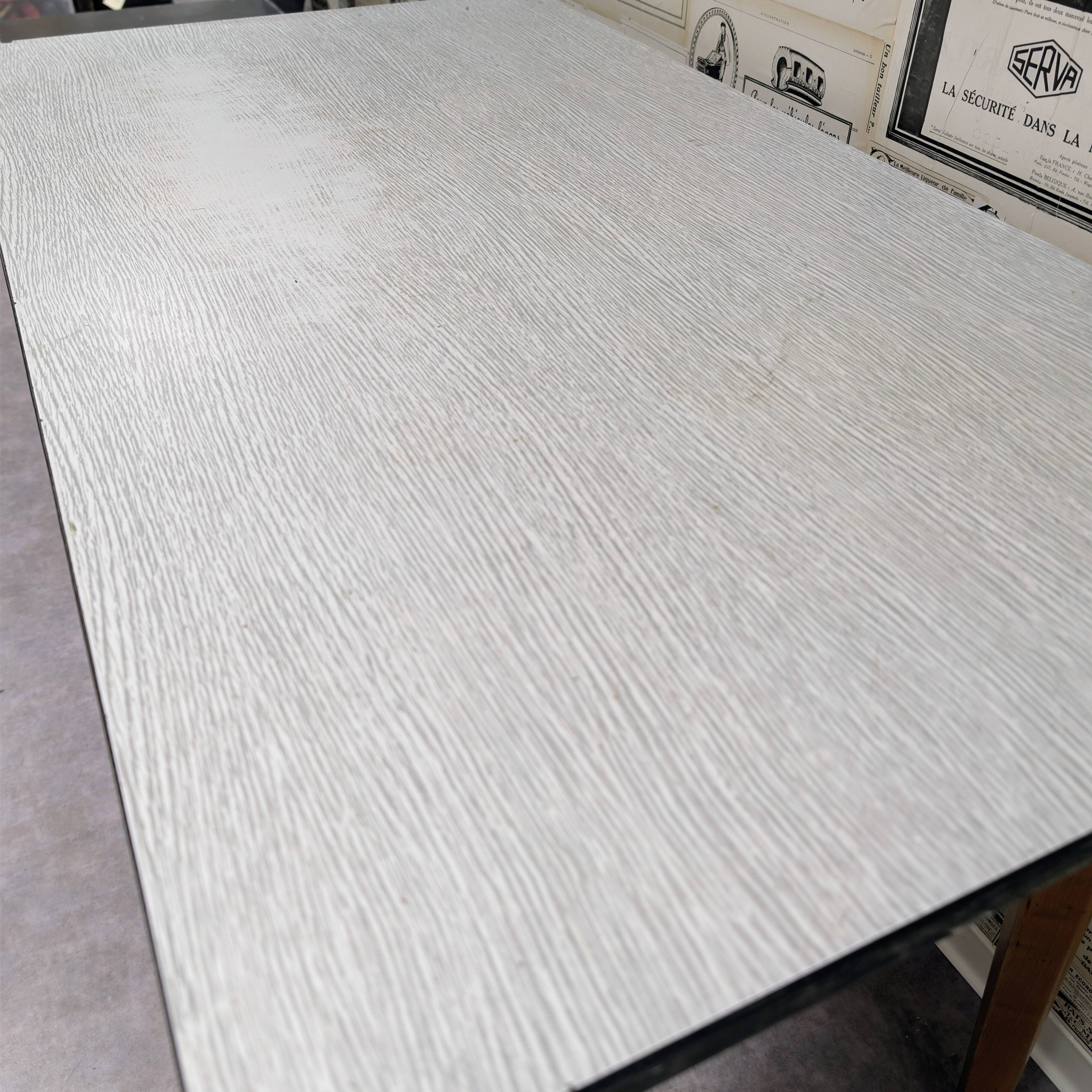 Vintage wood and formica table