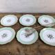 Six old St Amand st Amand style dessert plates