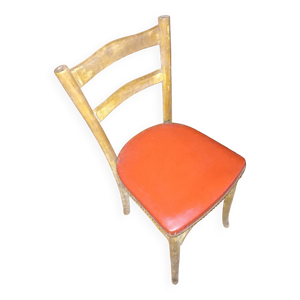 chaise bistrot rouge