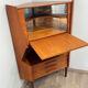Scandinavian corner unit in teak, Danish design