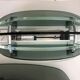 Veca mirror and 2 matching Veca wall lights made in Italy.