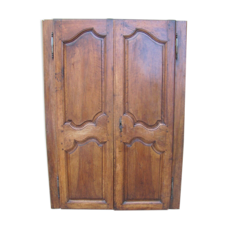 Paire de portes de placard  provençales - anciennes -  XIXeme