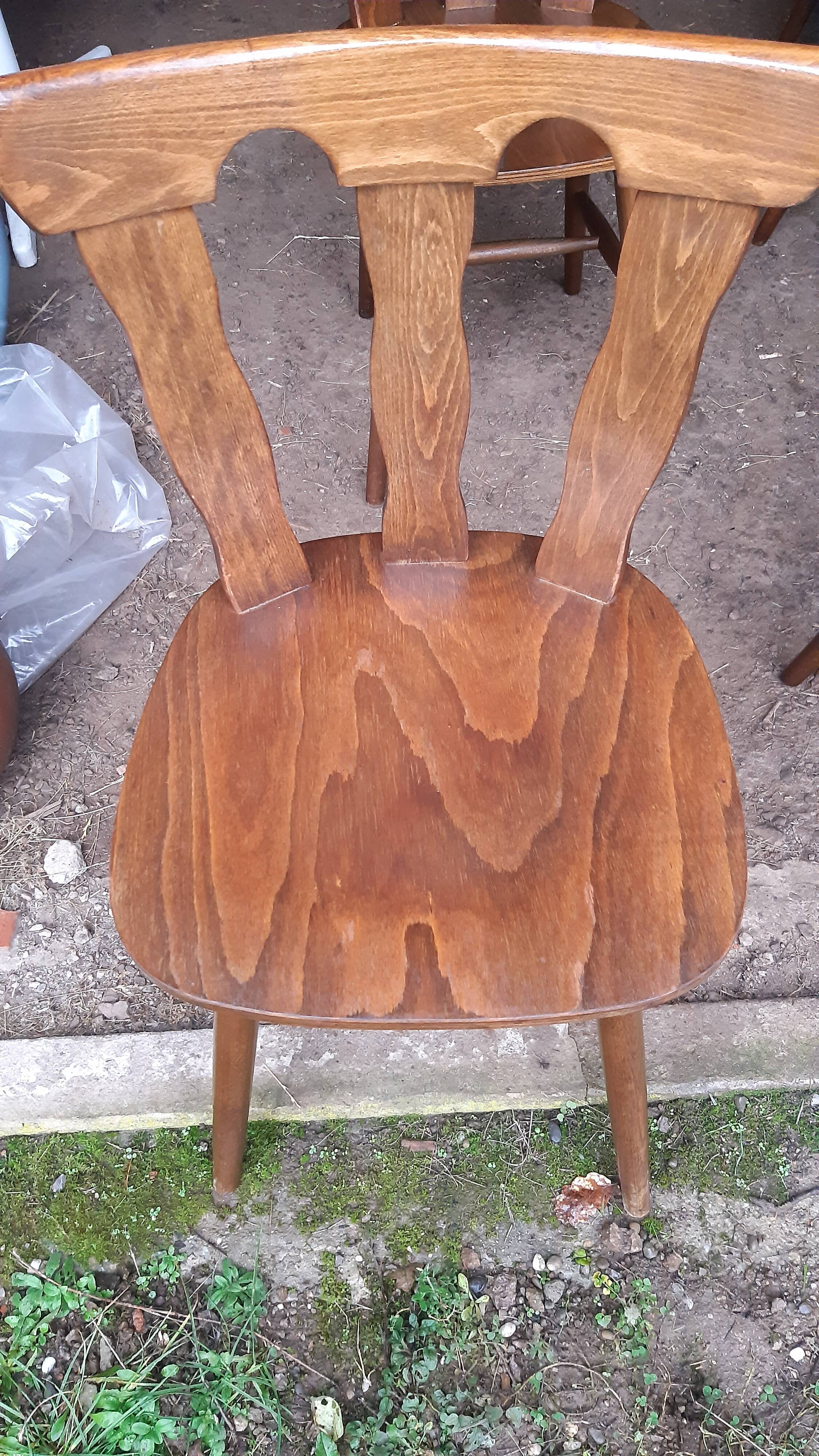 Set of 6 bistro chairs