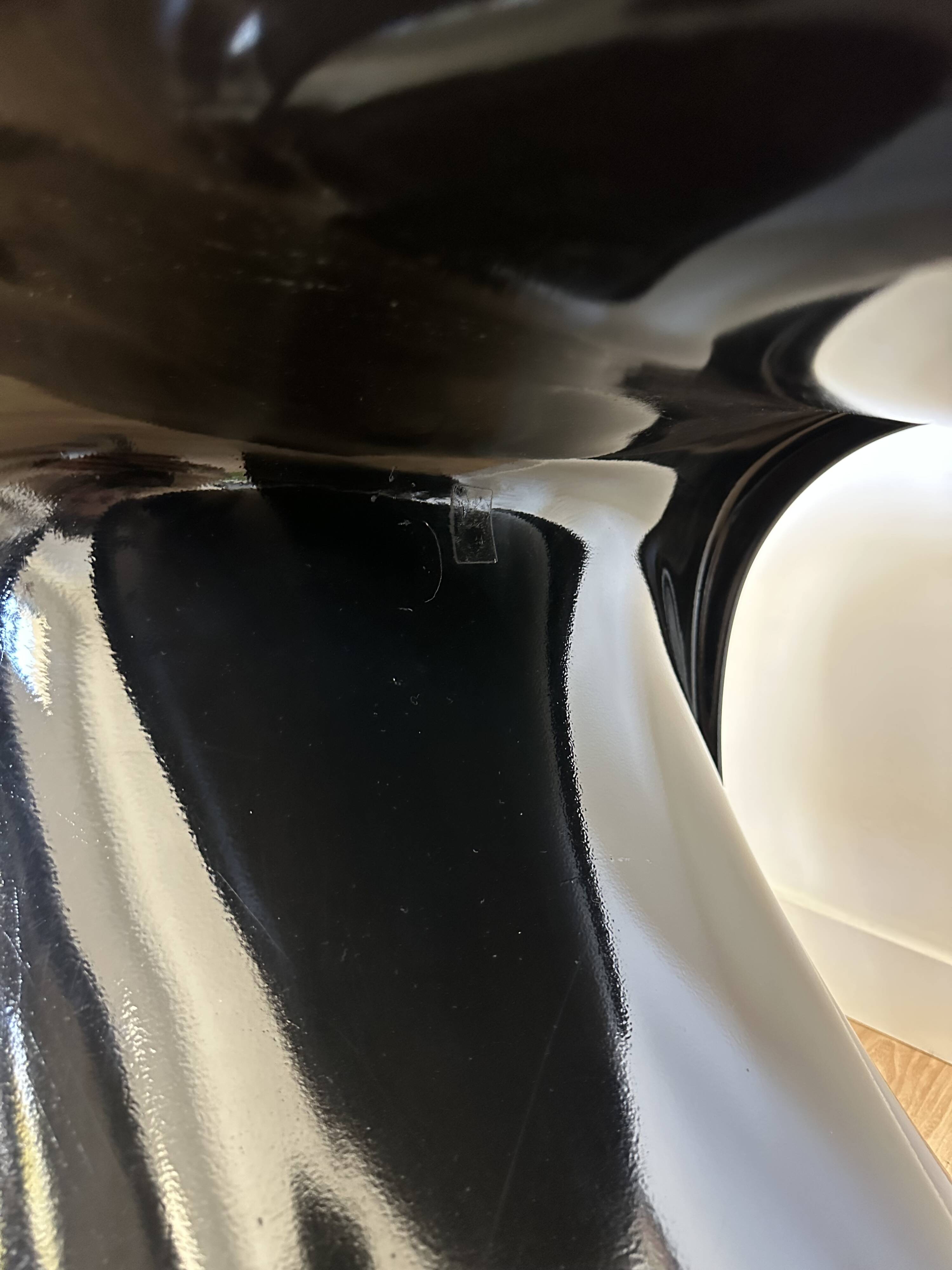 Pair of Verner Panton fiberglass S chairs, series 1, 1967