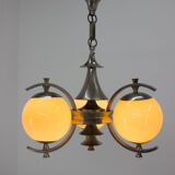Rare Art Deco Chandelier, 1920s