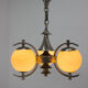 Rare Art Deco Chandelier, 1920s