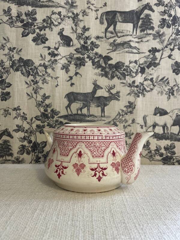 Sarreguemines teapot