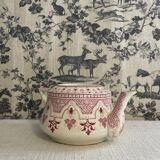 Sarreguemines teapot