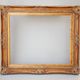 Original oil painting of water lilies, with a high-quality Baroque frame.