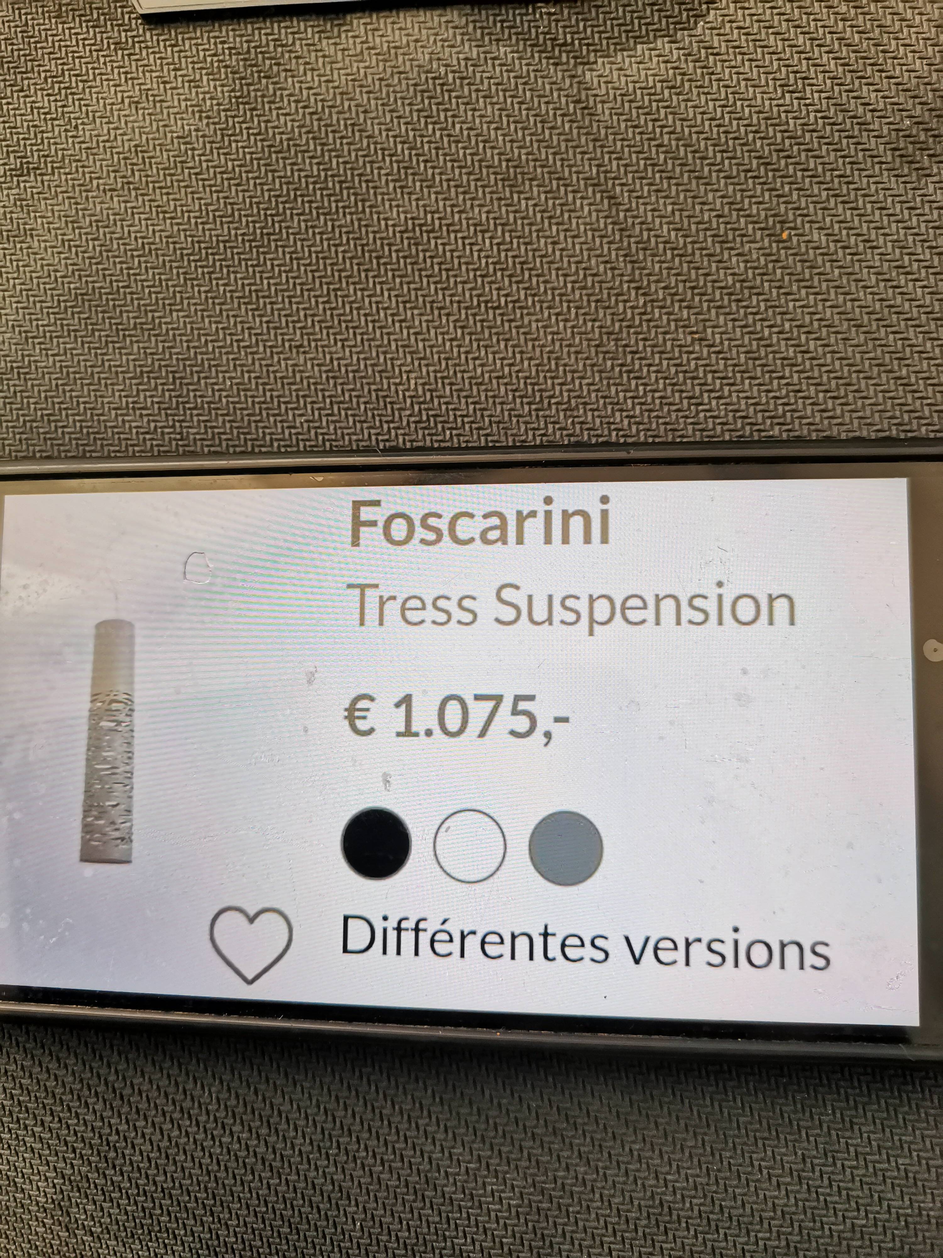 Suspension TRESS, FOSCARINI.