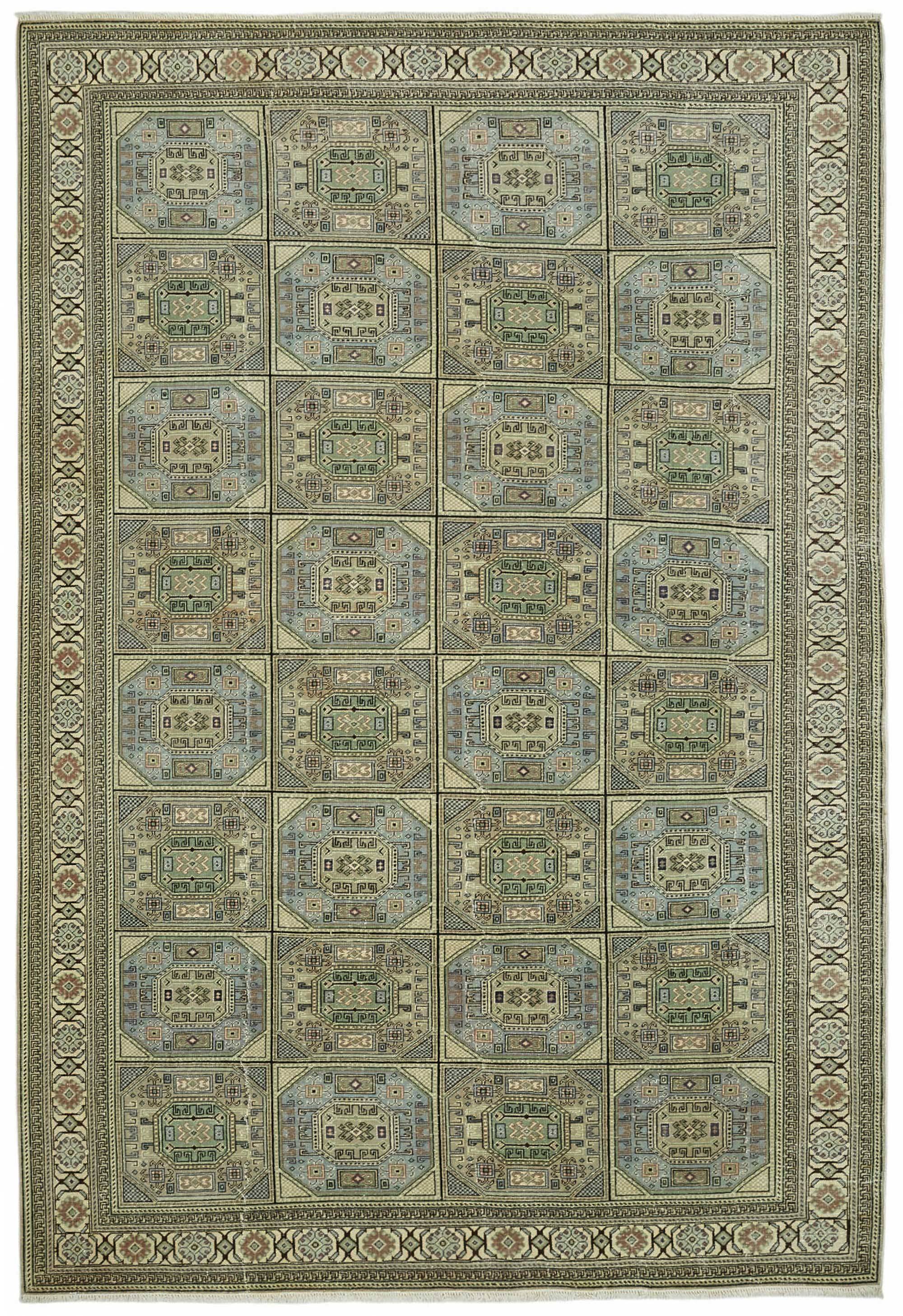 Turkish Wool Vintage Kayseri Rug 200 cm x 292 cm