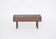 Elegant Danish Midcentury Teak wooden Planter Box with inlay metal tub