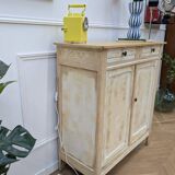 Buffet parisien vintage patiné