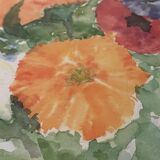 Floral decoration painting