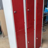 Metal locker 6 compartments good general condition