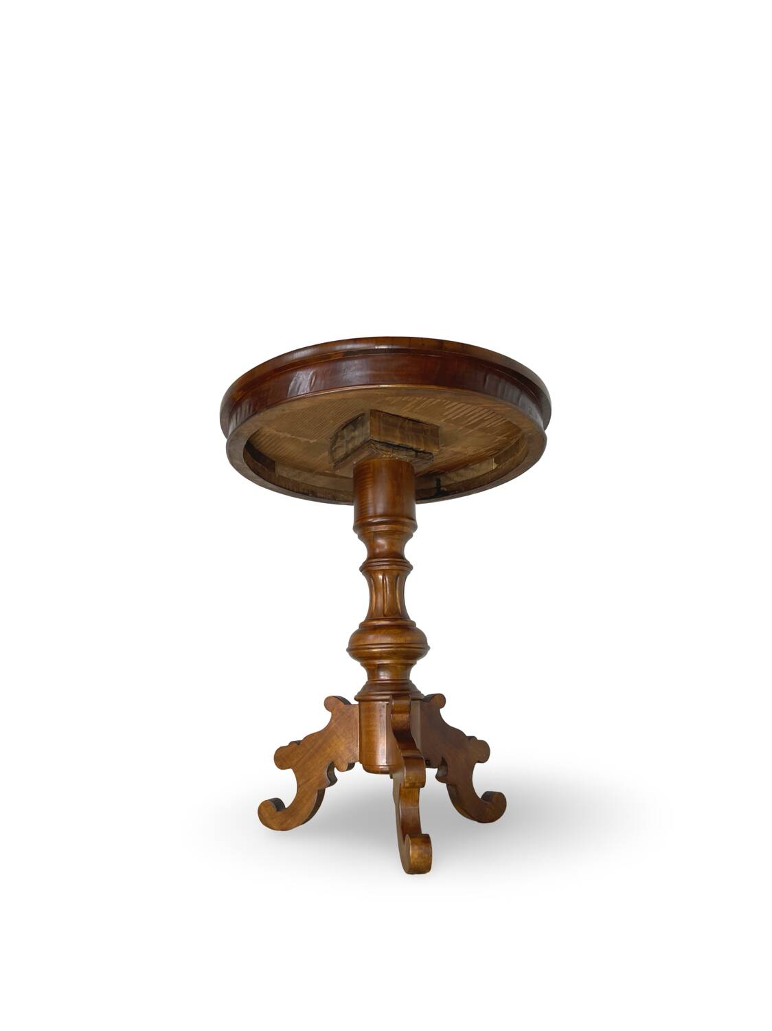 an antique Italian Sorrento occasional table top, from the 19th