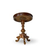 an antique Italian Sorrento occasional table top, from the 19th