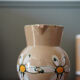 Pretty vintage stoneware decanter