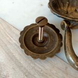 Solid brass door knocker