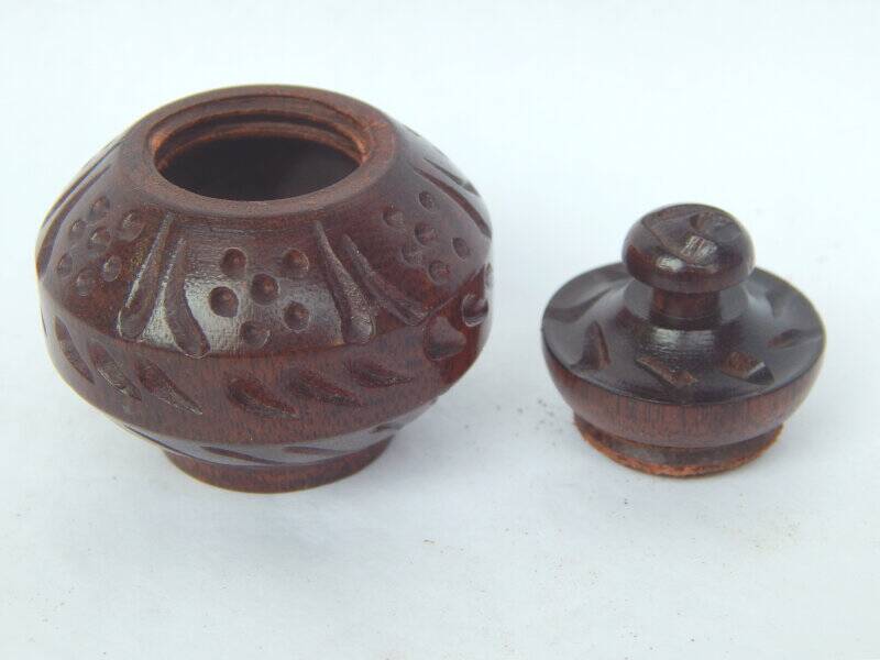 Pillbox box no screws rosewood crafts varanasi