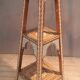 Eastern wooden and mother-of-pearl seat