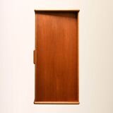 1950s/60s Scandinavian vintage bicolor teak nightstand