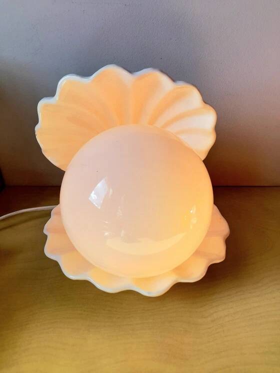 Lampe coquillage 1980
