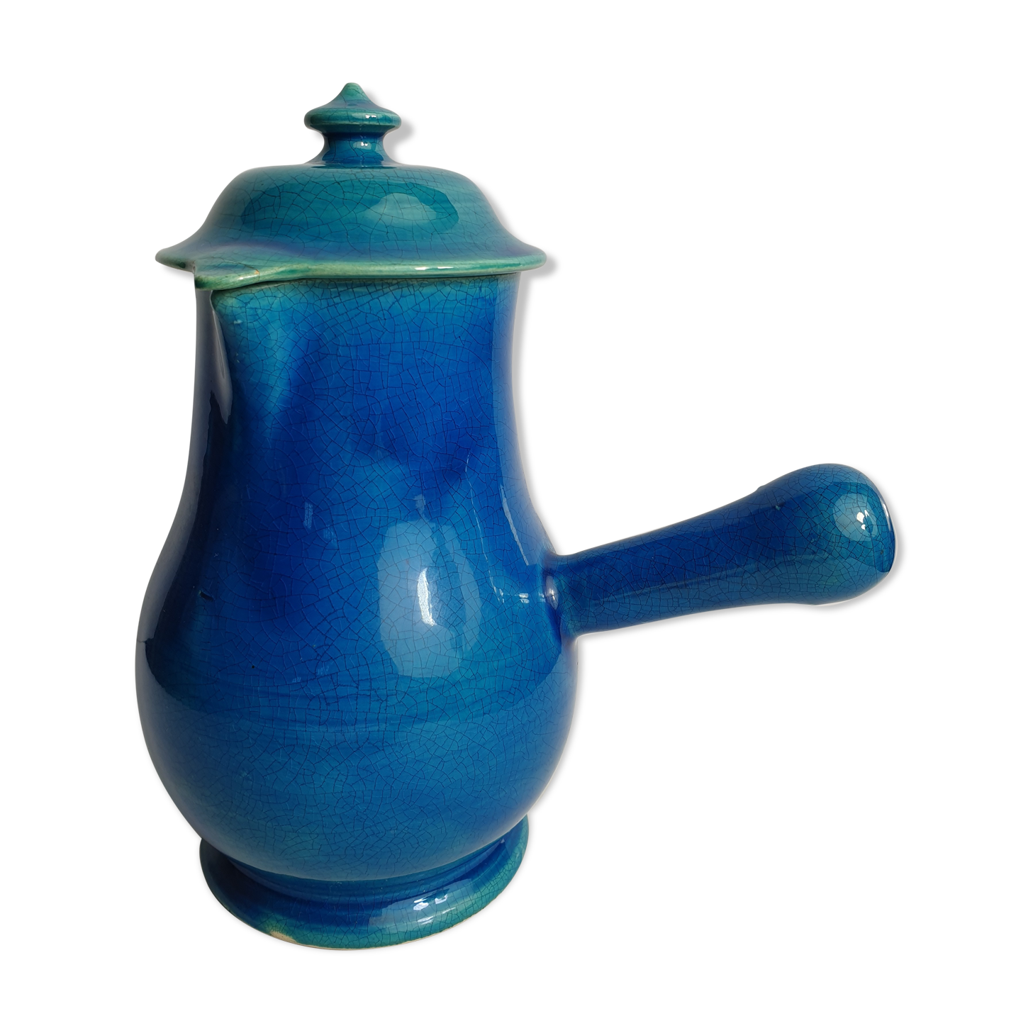 Chocolatière bleue