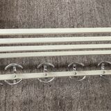 Coat rack wardrobe space age metal 70s