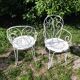 Salon de jardin fer forgé